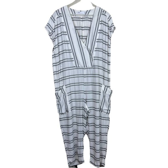 ASOS Striped Jumpsuit Size 4 - Picture 1 of 12